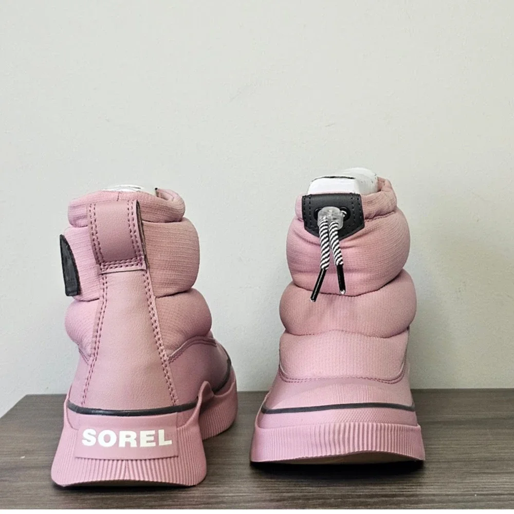 Sorel Women's ONA IV Puffy  Waterproof Boot Size 5.5 Dazed Mauve NWT